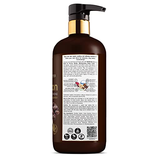 WOW Skin Science Shea Butter With Lactic Acid Body Lotion | Hydrates Very Dry Skin | Long Lasting 48 hrs Moisturization | Smoothens Rough, Flaky Skin | Calms Itchy Skin - 400ml (Pack of 2)