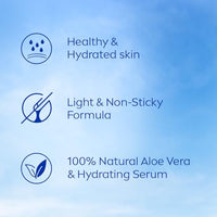 NIVEA Aloe Hydration Body Lotion 600 ml | 48 H Moisturization | Refreshing Hydration | Non Sticky Feel | With Goodness of Aloe Vera For Instant Hydration In Summer | For Men & Women