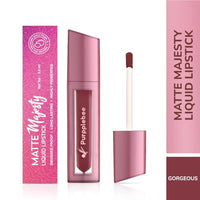 Matte Liquid Lipstick Combo – Gorgeous & Bold Tint + Transparent Gloss | Bold & Soft Shades | Long Lasting, Smudge-Proof & Waterproof Lip Makeup