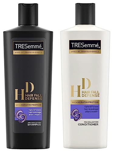Tresemme Hair Fall Defense Conditioner, 190Ml And Hair Fall Defense Shampoo, 340Ml