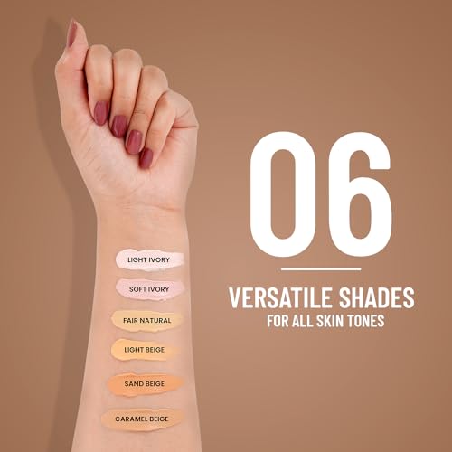 Swiss Beauty All-In-One Lightweight CC Cream with SPF 30 | Cover, Correct and Conceal | For Natural, Medium coverage | Shade- 01 Light Ivory, 25g |