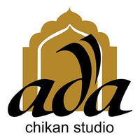 Ada Lucknowi Hand Embroidered Traditional Chikankari Georgette Kurta Kurti with Slip for Women