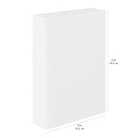 Basics Photo Paper, Semi Glossy, 4 x 6 Inch, Pack of 100 Sheets, 300g/m², White