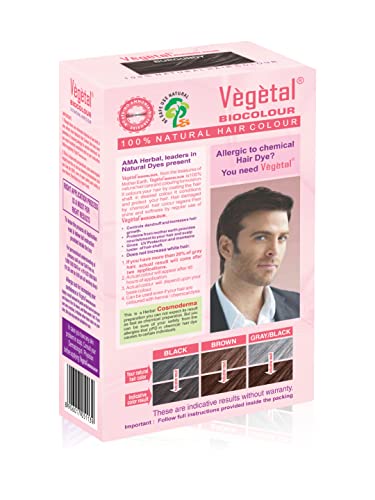 Vegetal Bio Colour, 50G, Pack Of 2, Burgundy