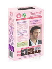 Vegetal Bio Colour, 50G, Pack Of 2, Burgundy