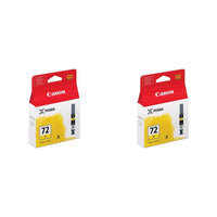 Canon PGI-72 Yellow Compatible to PRO-10 Printers (Pack of 2) 1 Count (Pack of 2) Ink