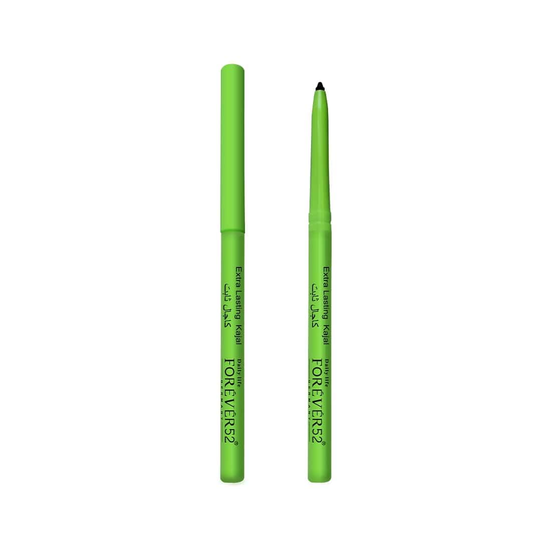 Daily Life Forever52 Amazonic Black Kajal | Smooth Waterproof and Rich-pigmented eye pencil (0.35g, 1pc)