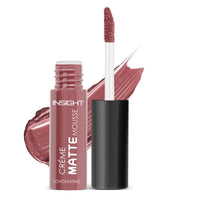 Insight Cosmetics Crème Matte Mousse|Creamy Mousse Lipstick | Lasts 12 Hours | Waterproof & Smudgeproof (DOLL)