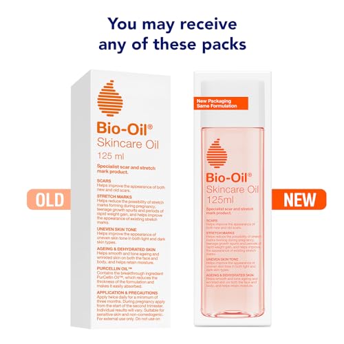 Bio-Oil Original Skincare Oil suitable for Stretch Marks | Scar Removal | Uneven Skin Tone | Vitamin E | All Skin Types | 125ml