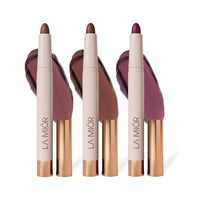 Lamior Cloud Blur Matte Stick | Combo of 3 | Ultra Blurring Mousse Stick | 14 Hrs Stay | Feels Like Balm | Hydrating & Lightweight | Enriched with Hyaluronic Acid, Peptides & Caffeine | Vegan