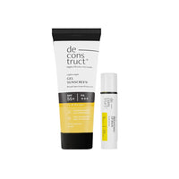 Deconstruct Glow Guard Duo | Brightening Lip Balm (4g) + Gel Sunscreen (50 g)