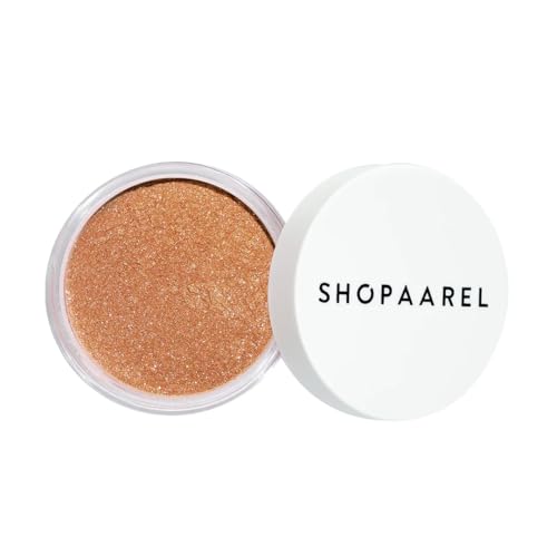 SHOPAAREL Body Glitter Powder, Luminous Finish, Silky Shimmer, Radiant Control, Insanely Pigmented, Smudge Resistant, Crystal Glow-7 Gm (SH02)