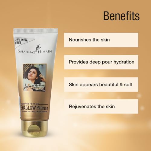 Shahnaz Husain Shaglow Premium Organic Intensive Moisturiser | 40g