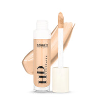 INSIGHT Liquid Hd Satin Concealer |Light Weight Concealer With Full Coverage |Easily Blendable Concealer For Face Makeup(Cr111-Ln10)