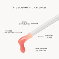 HYUE HydraPlump™ Lip Plumper | 4 ml | Long-term Plumping Effect & Hydration | Non-sticky Formula with Cooling Ice Cube sensation | Jojoba Oil, Vit E & Pomegranate Extract | Flat-tip Applicator (Candy Crush, 4)