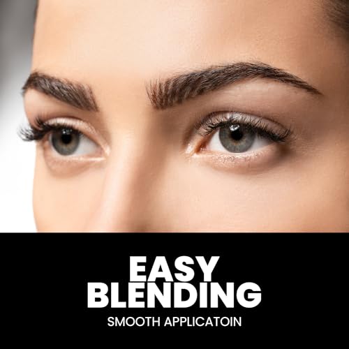 Seven Seas The Way Eye Want Eyebrow Palette | Travel Friendly | Easily Blendable | With Dual Ended Eyebrow Brush and Sponge (Shade-03, 11.5g)