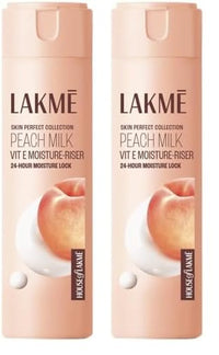 LAKMÉ Peach Milk Moisturizer Body Lotion 60 Ml (Pack of 2)