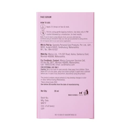 PureSense 2% Salicylic Acid Face Serum BHA Based Exfoliant Guava for Acne Prone Oily Skin for Men and Women 10ml