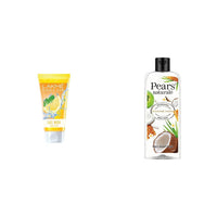Lakmé Blush And Glow Lemon Fresh Facewash, 100G & Pears Naturale Nourishing Coconut Water Bodywash, 250 Ml