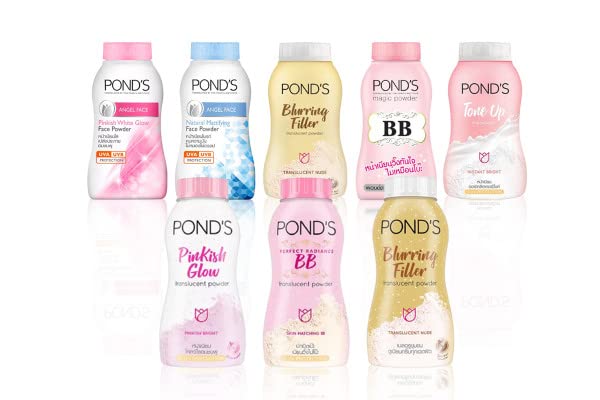 POND's 3D Hya Korean Glow Translucent Powder 50G,All,Pink