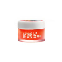 Lakmé Exfoliating Lip Scrub With Hyaluronic Acid For Soft, Smooth Lips | Lip Love Lip Scrub, 15Gm