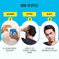 Set Wet Styling Hair Gel for Men - Casually Cool, 250gm | Medium Hold, High Shine | For Medium to Long Hair |No Alcohol, No Sulphate