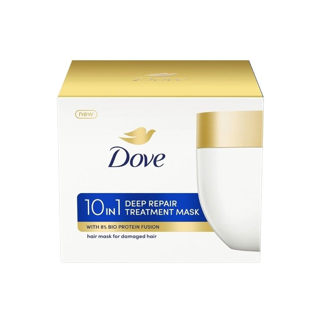 Dove Deep Repair Treatment Hair Mask For Damaged Hair With Bio Protein Care Sulphate & Paraben Free 120 ML