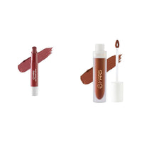 MARS Matte Super Stay Lipstick |(2.6 gm) (02-TREASURE) Matte Liquid Lip Color | Long Lasting | Non-Transfer & Waterproof Lipstick for Women (4.5 ml) (05-Chocolate Delight)