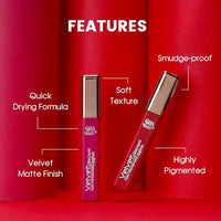 Beauty Berry Velvet Non Transfer Liquid Lipstick for Women (Barbie Pink)