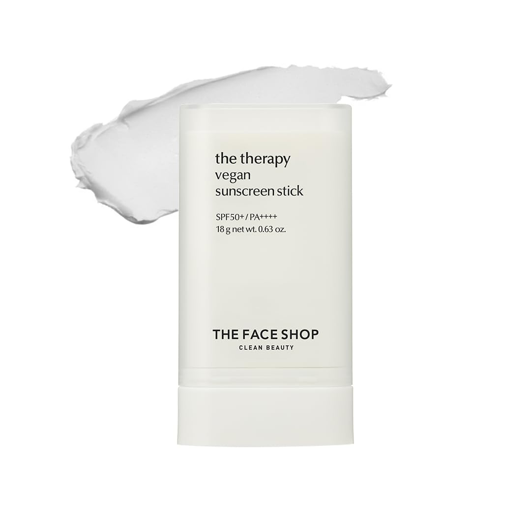 The Face Shop The Therapy Sunscreen Stick SPF50+ PA++++, Water Resistant, UVA/B Protection