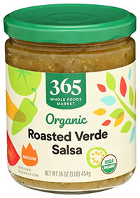 365 Salsa Verde Roasted Organic, 16 Ounce