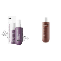 Bare Anatomy Anti Frizz Leave In Conditioner| Vegan | For Women and Men | Get Smoother, Healthy & Glossy Hair | 150ml Volumizing Shampoo, Volume Shampoo For Thin & Flat Hair For Unisex, 250ml