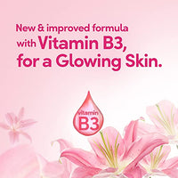 POND's Dreamflower, Pink Lily Fragrant Talcum Powder, 400G, For Long-Lasting Fragrance, With Vitamin B3, Glowing Skin, For Men & Women