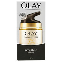 Olay Total Effects Anti Ageing Skin Cream (Moisturizer)| Fights 7 Signs of Ageing | With Niacinamide and Green Tea Extracts | Normal, Oily, Dry, Combination Skin | 50g (Day Cream Normal)