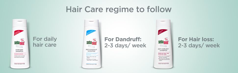 Sebamed Everyday Shampoo 200 ml|pH 5.5|Normal to dry hair| mild|Gives moisture & volume |phthalates & SLS and parabens free |men & women l shampoo for dry scalp Toxin free l Clinically proven l Toxin free