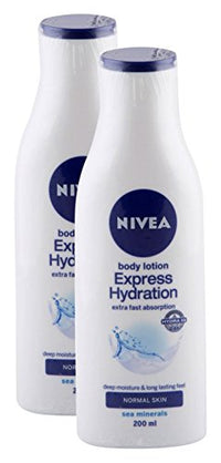 Nivea Big Bazaar Combo - Body Lotion Express Hydration, 200Ml (Pack Of 2) Promo Pack