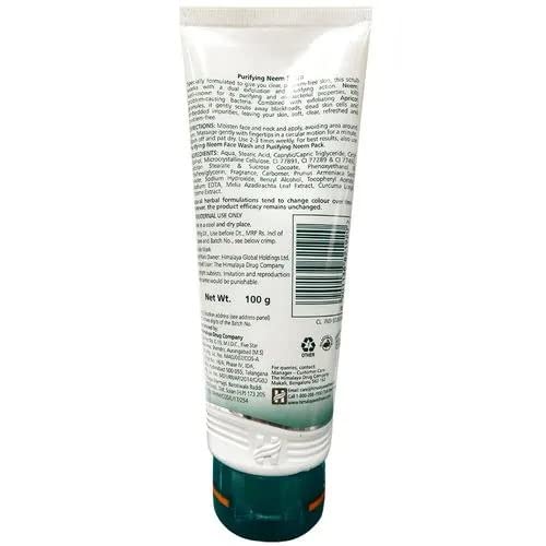 Himalaya Herbals Purifying Neem Scrub, 100gm & Himalaya Herbals Purifying Neem Face Wash, 150ml