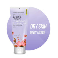 Aroma Magic Face Wash 100 ml (Lavender) And Aroma Magic White Tea And Chamomile Face Wash, 100ml
