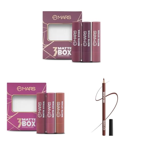 MARS Matte Lipstick Sets 2, Liner