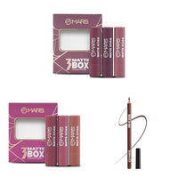 MARS Matte Lipstick Sets 2, Liner