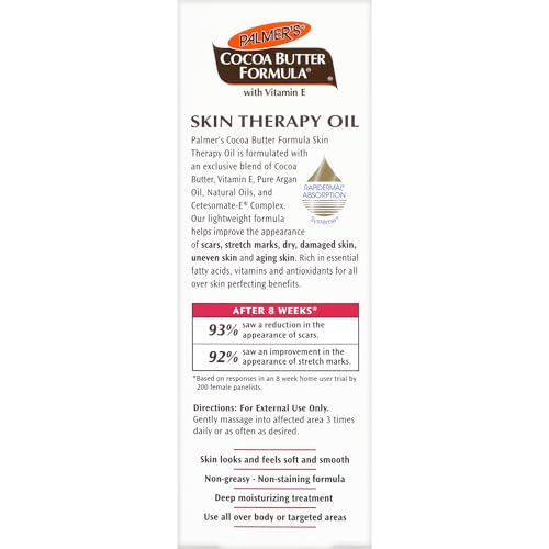 Palmer's Cocoa Butter Face Therapy Oil for Dark Spots & Ageing Skin, Rosehip Fragrance - 60ml