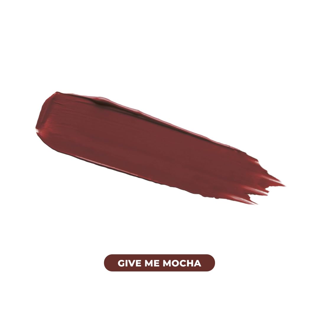 Wet n Wild Megalast Liquid Catsuit Lipstick Give Me Mocha, Matte Lipstick Long Lasting 24 Waterproof Lip Stain, Paraben & Cruelty Free 6g