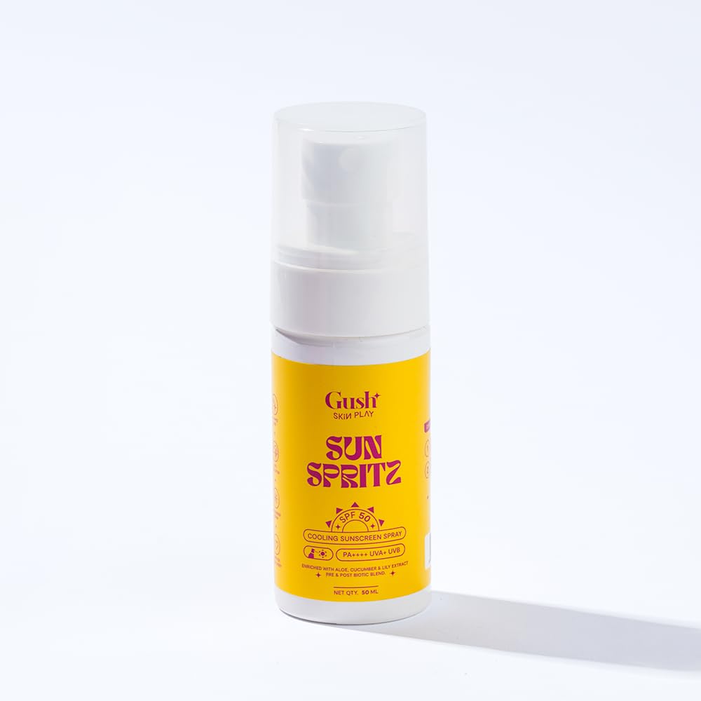 Gush Beauty Sun Spritz Cooling Sunscreen Spray - SPF50 PA++++ UVA+ UVB