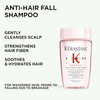 Kérastase, Genesis, Care Routine with Shampoo & Conditioner Trial Set for Fine and Brittle Hair, Against Hair Loss and Hair Breakage