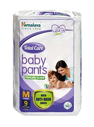 Himalaya Total care Baby Pants Diapers Medium (9 count )