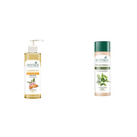 Biotique Almond Oil Ultra Rich Body Wash, Botanical Extracts, 200ml & Henna Leaf Fresh Texture Shampoo & Conditioner, 190ml