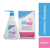 Sebamed Childrens' Shampoo, 500ml & Seba med gentle baby wash (50ml)