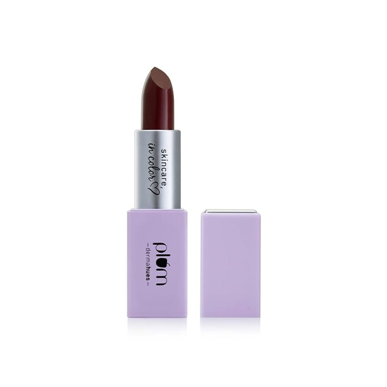 Plum Velvet Haze Matte Lipstick with SPF 30 | Powder Matte Finish | Highly Pigmented | With Ceramides | 12 Comforting Cocoa