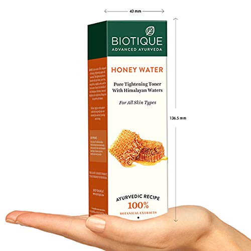 Biotique Bio Honey Water Clarifying Toner, 120ml & Biotique Bio Morning Nectar Visibly Flawless Skin Moisturizer, 120ml