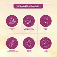 Lotus Radiant Gold Facial Kit for instant glow with 24K Pure Gold & Papaya ,4 easy steps 37g (4 use)